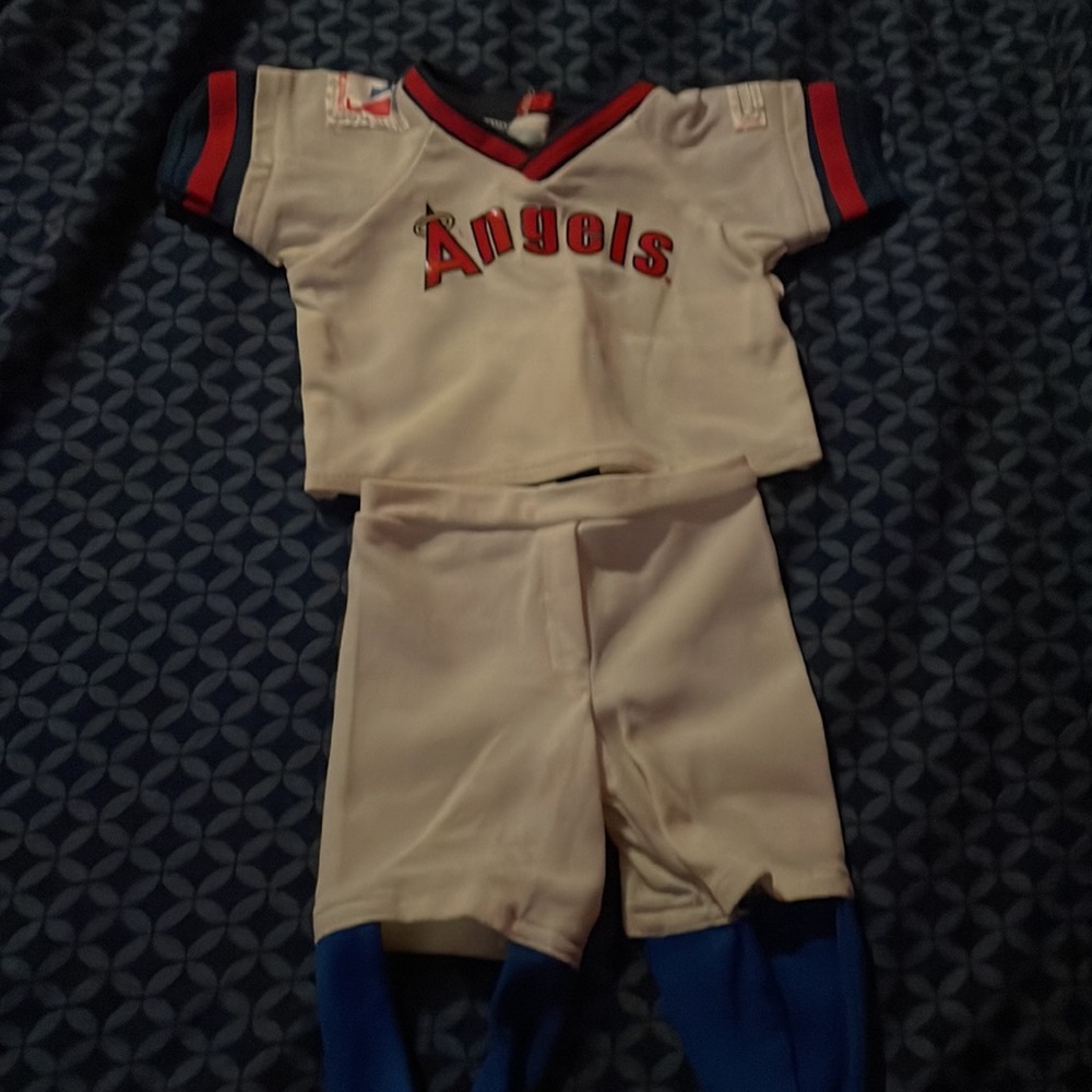 Angels baseball ⚾️ cabbage patch outfit